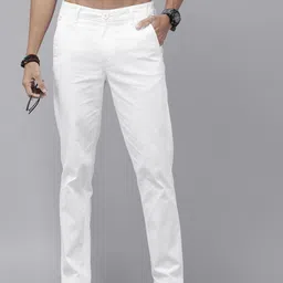 Roadster Men Budford Satin Stretch Chinos-picture-12