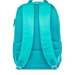 Chumbak Women Turquoise Blue Solid Backpack image 2