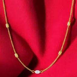 PALMONAS Gold-Plated Handcrafted Necklace image 4