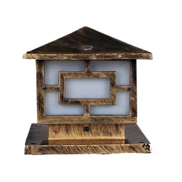 ELIANTE JS-Eeet-Wall-Small-GL Antique Gold Aluminium Gate Light Without Bulb-picture-18