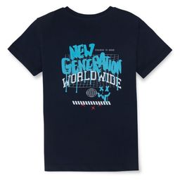 Gini and Jony Boys Graphic Printed Round Neck Cotton T-shirt-picture-21
