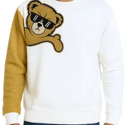 Try This Men Printed Round Neck Pullover Sweatshirt-image-43