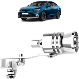 brothertwo Turbo Sound Changer Aluminium Alloy Whistle Compatible with V W Virtus Car Silencer-picture-20