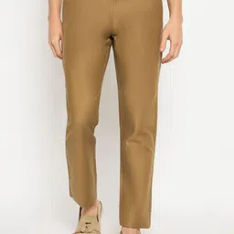 Duke Men Slim Fit Chinos Trousers-image-8