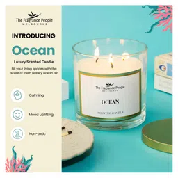 The Fragrance People Ocean 3-Wick Scented Candle - 340g-image-40