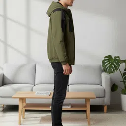 Mast & Harbour Men Colourblocked Padded Jacket image 4