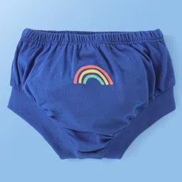 Doodle Poodle 100% Cotton Single Jersey Knit Briefs Vehicle Print Pack of 5 - Red Blue & Yellow image 4