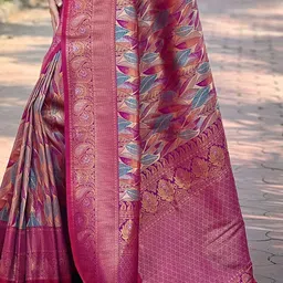 MORDEN MUSE Woven Design Zari Saree image 2