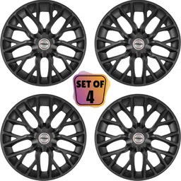 prigan A-Star Phantom Matte Black 13 Inch For ASTAR Wheel Cover For Maruti A-Star image 2