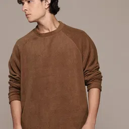The Roadster Lifestyle Co. Fleece Raglan Sleeves Sweatshirt-picture-26