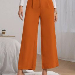 Stylecast X Kotty Women Regular Fit Pleated Trousers-picture-23