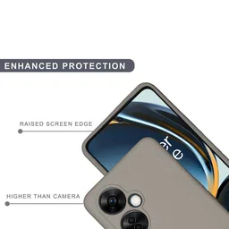 SPRIG Shock Proof OnePlus Nord CE 3 Lite Liquid Silicone Back Case image 3