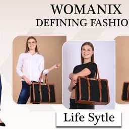Womanix PU Tote Bag with Quilted image 3