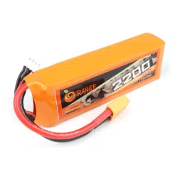 11.1V 2200mAh 3S 40C/80C Lithium polymer battery image 2