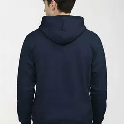 SLOWLORIS Men Printed Hooded Sweatshirt image 4