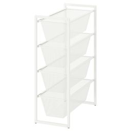 ikea jonaxel Storage combination, white, 25x51x70 cm-picture-35