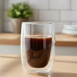 TASKHOUSE Transparent Heat Resistant Borosilicate Glass Coffee Cup-250 ml-picture-21