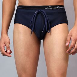 La Intimo Men Solid Mid-Rise Swim Briefs-picture-22