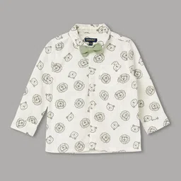 Juniors by Lifestyle Boys Opaque Printed Casual Shirt-image-94