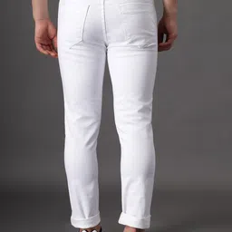 ZAYSH Men Regular Fit Mid-Rise Jeans image 5