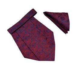 voici Paisley Design Cravats & Pocket Square Combo-picture-48