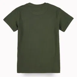 Gini and Jony Boys Typography Printed Round Neck Cotton T-shirt image 3