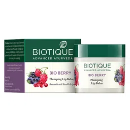 Biotique Bio Berry Plumping Lip Balm - 12 gm image 1