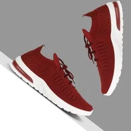 own pasko Women Walking Shoes (Maroon) Walking Shoes For Women-picture-15