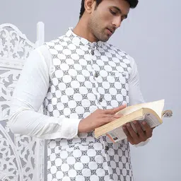 Jompers Embroidered Nehru Jackets image 5