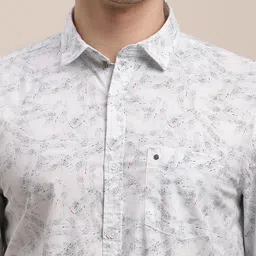 Turtle Men Relaxed Slim Fit Opaque Printed Casual Shirt image 5