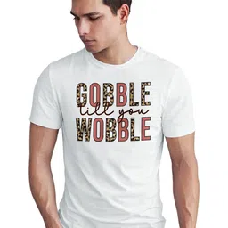 Seekbuylove Typography Printed Round Neck T-shirt-picture-26