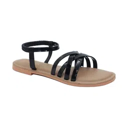 CORSICA Ankle Loop Open Toe Flats-picture-49