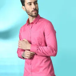 THE BEETEL HOUSE Men Comfort Polka Dot Sheer Printed Casual Shirt image 3