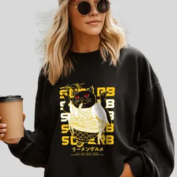 AUSK Women Printed Sweatshirt-image-73