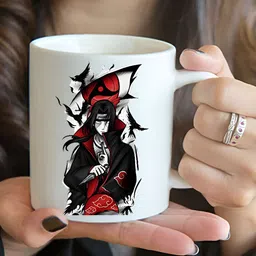 Mr UVD White & Red Graphic Printed Ceramic Mug 350 ml-image-14