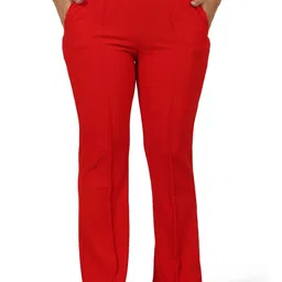 KANNA FABRIC Women Pleated Trousers-picture-52