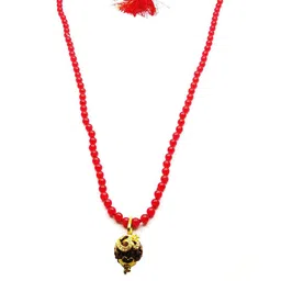 RAVIOUR LIFESTYLE Unisex Red Necklace and Chains-picture-30