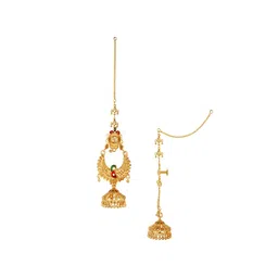 Heer Collection Contemporary Jhumkas Earrings image 3