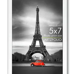 ArtzFolio White 1 Pieces Wood Table Photo Frames-image-18