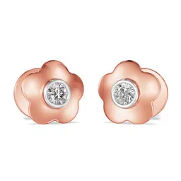 Joyalukkas Women 18 KT Rose Gold Earrings image 3