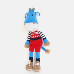 Blue Giraffe Cotton Soft Toy Soft Toys and Dolls image 5
