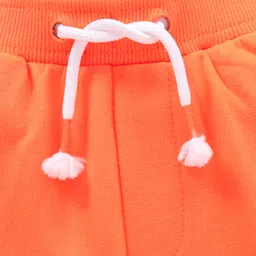 Babyhug Shorts Surf Time Placement Print - Orange image 3