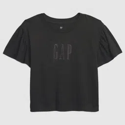 GAP Girl's Logo Embroidered Organic Cotton T-Shirt-picture-53