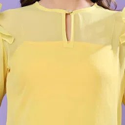 Chemistry Keyhole Neck A-Line Top image 5