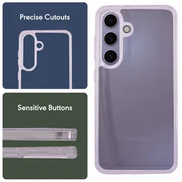 SPRIG Solid Printed Samsung Galaxy S24 5G Back Case Mobile Accessories image 4