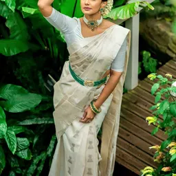 KALINI Woven Design Pure Silk Banarasi Saree-picture-23