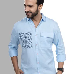 D Finish Men Smart Striped Casual Shirt-picture-10