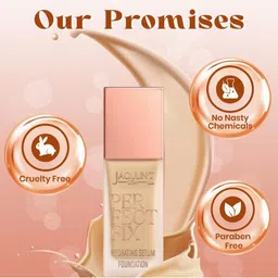 Jaquline USA Perfect Hydrating Serum Hydration With Vitamin E - 30 ml - Golden Beige 03 image 5