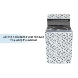 The Furnishing Tree Grey Plastic Washing Machine Cover image 5