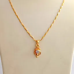 Nawab Collection Gold-Plated Alloy Pendants with Chains-picture-23